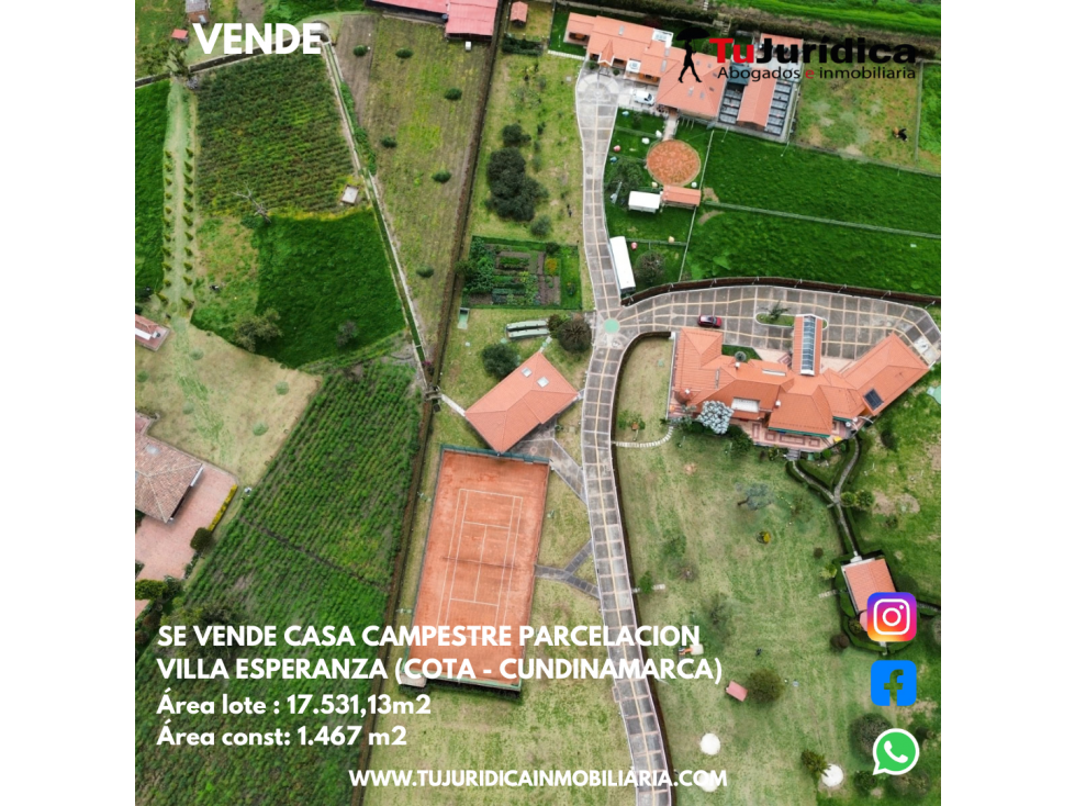 SE VENDE CASA CAMP PARCELACION VILLA ESPERANZA (COTA - CUNDINAMARCA) - 2
