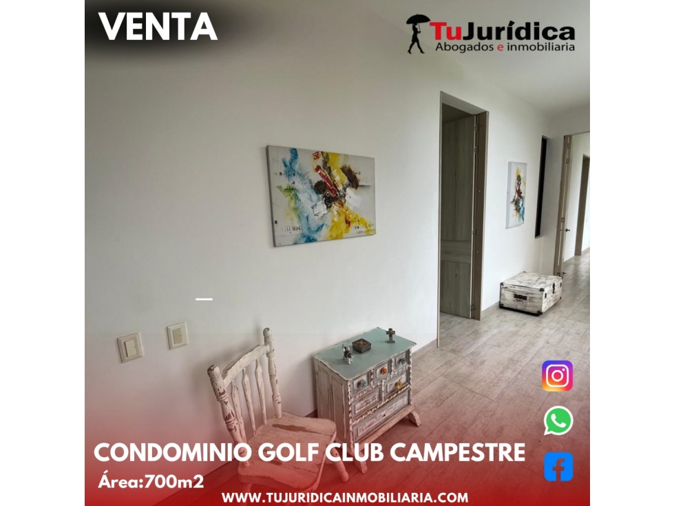 SE VENDE CASA CAMPESTRE EN RIVERA (H) COND. GOLF CLUB CAMPESTRE - 6