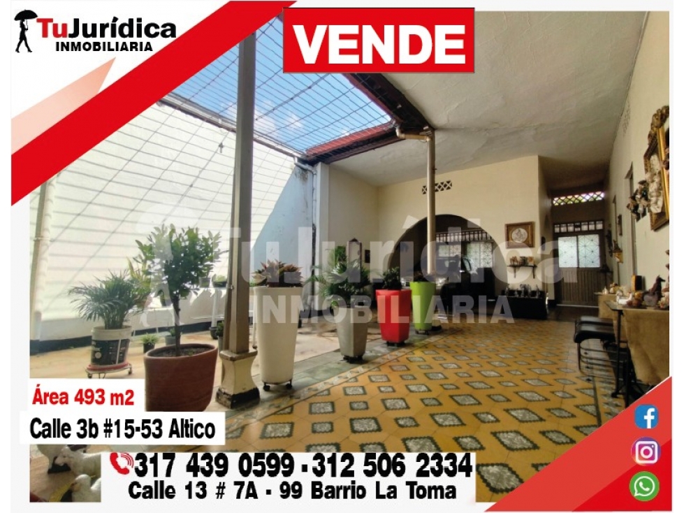 SE VENDE HERMOSA CASA LOTE BARRIO ALTICO NEIVA - 3