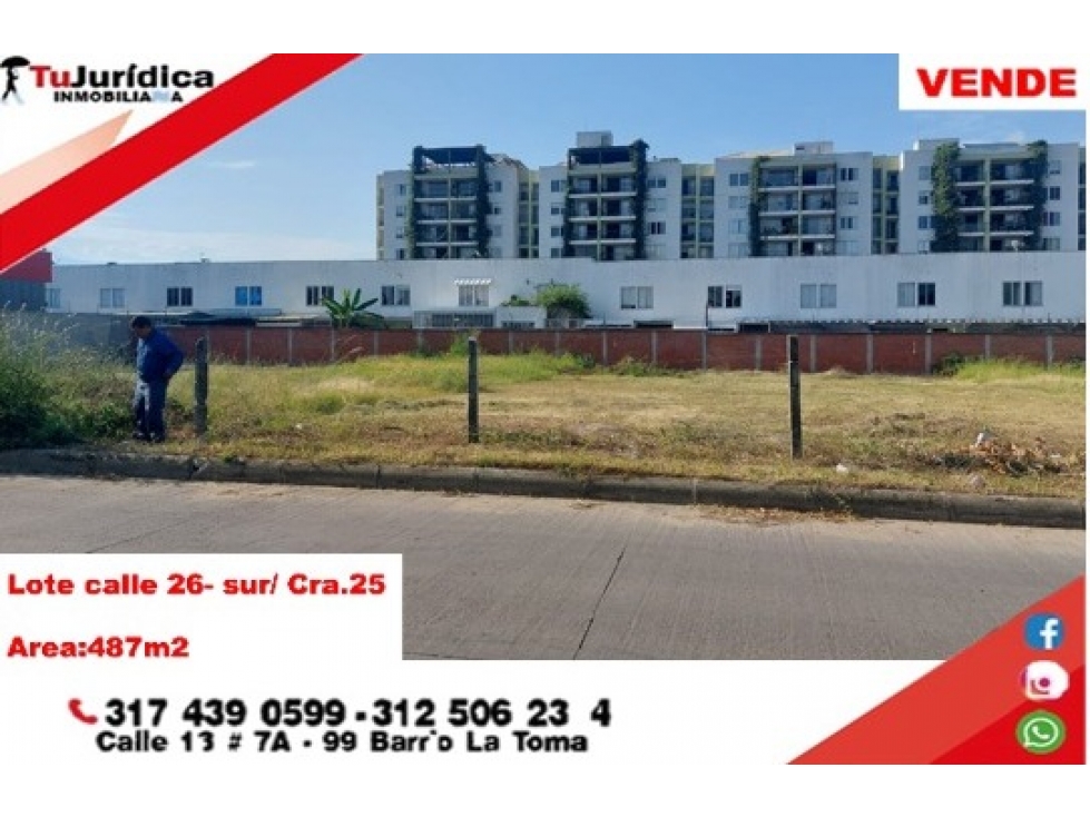 SE VENDE ESPECTACULAR LOTE AVN 26 SUR - NEIVA (HUILA-COL) - 3