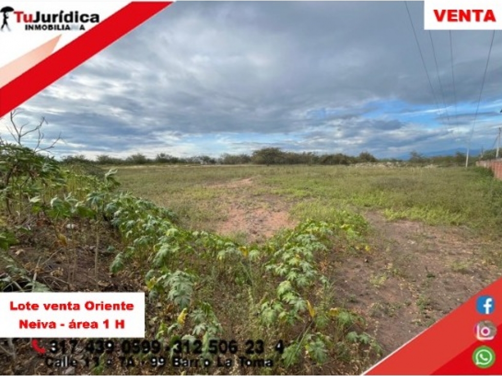 SE VENDE ESPECTACULAR LOTE - ORIENTE - NEIVA(HUILA,COL) - 3