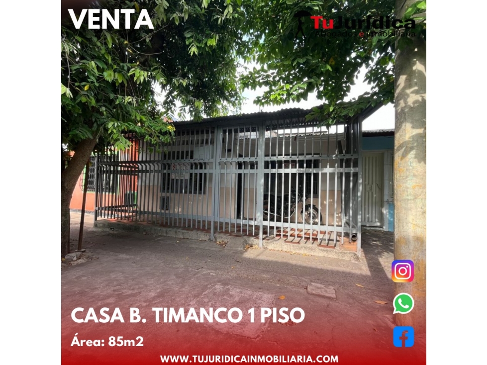 SE VENDE CASA DE 1P B/ TIMANCO NEIVA (HUI-COL) - 2