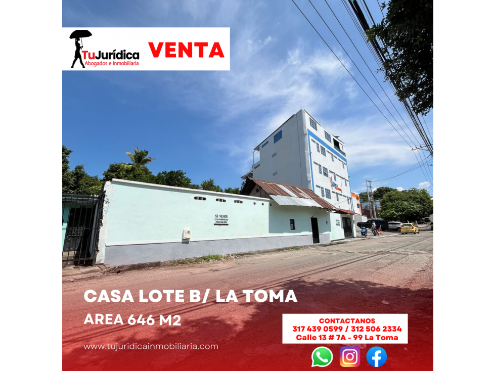 SE VENDE CASA LOTE B/ LA TOMA NEIVA (HUI-COL) — foto 3