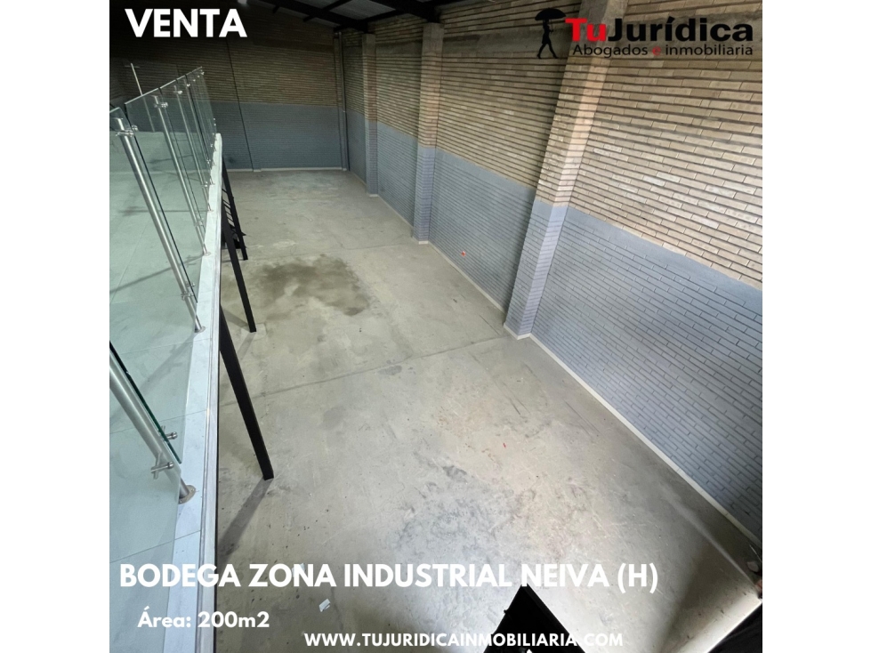 SE VENDE ESPECTACULAR BODEGA ZONA INDUSTRIAL(SUR) NEIVA (HUI-COL) - 3