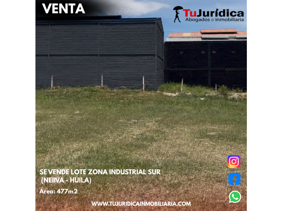SE VENDE LOTE ZONA INDUSTRIAL SUR (NEIIVA - HUILA) - 3