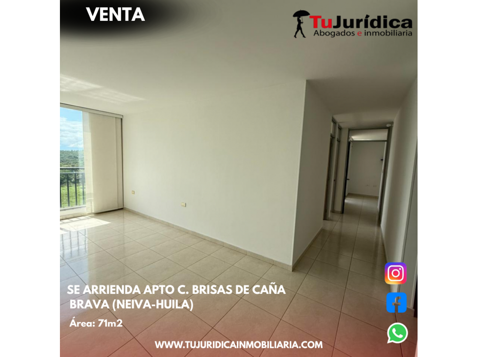 SE VENDE APTO C. BRISAS DE CAÑA BRAVA (NEIVA-HUILA) - 4
