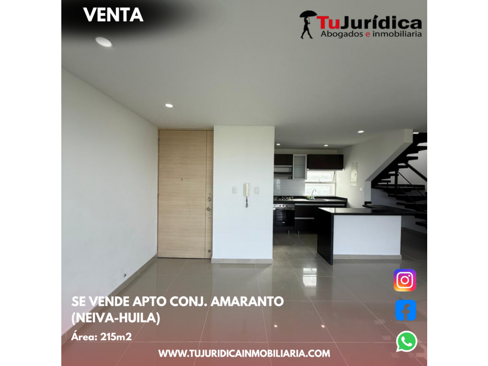 SE VENDE APTO CONJ. AMARANTO (NEIVA-HUILA) - 3