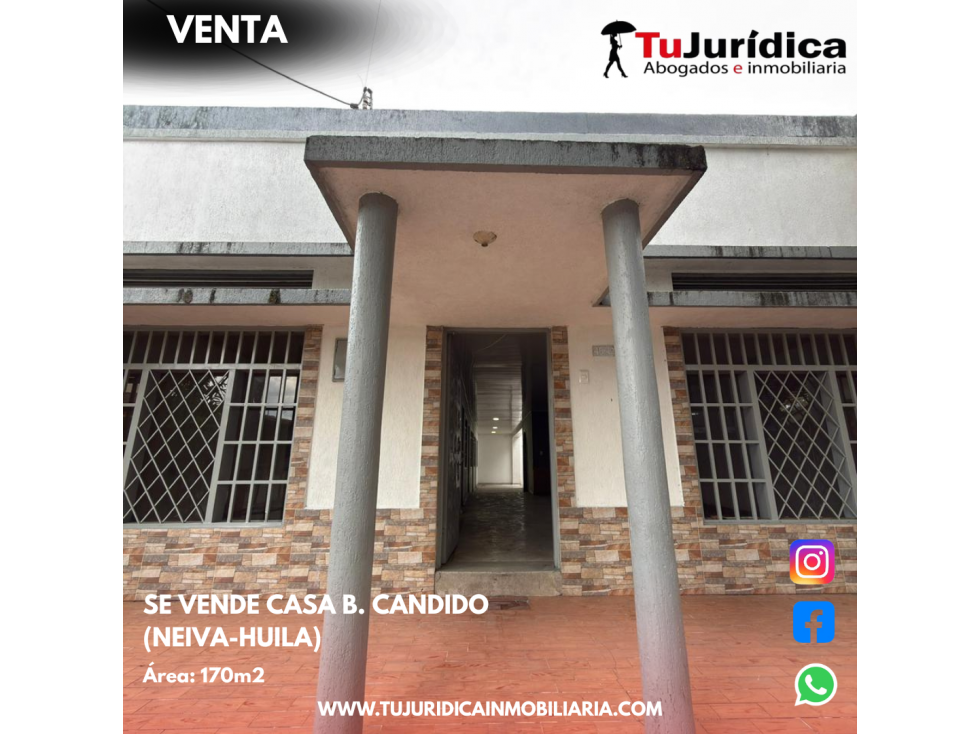 SE VENDE CASA B. CANDIDO (NEIVA-HUILA) — foto 3