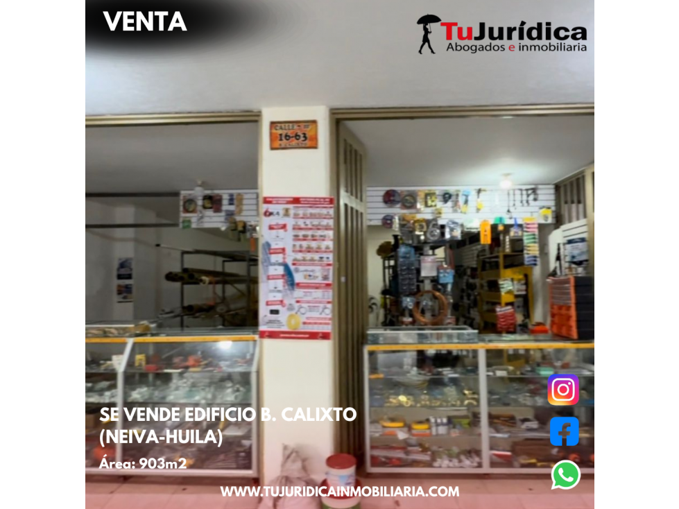 SE VENDE EDIFICIO B. CALIXTO (NEIVA-HUILA) - 3