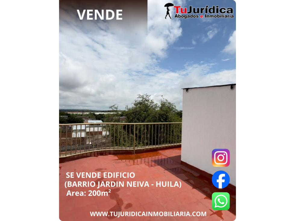 SE VENDE EDIFICIO - BARRIO JARDIN (NEIVA - HUILA) - 4