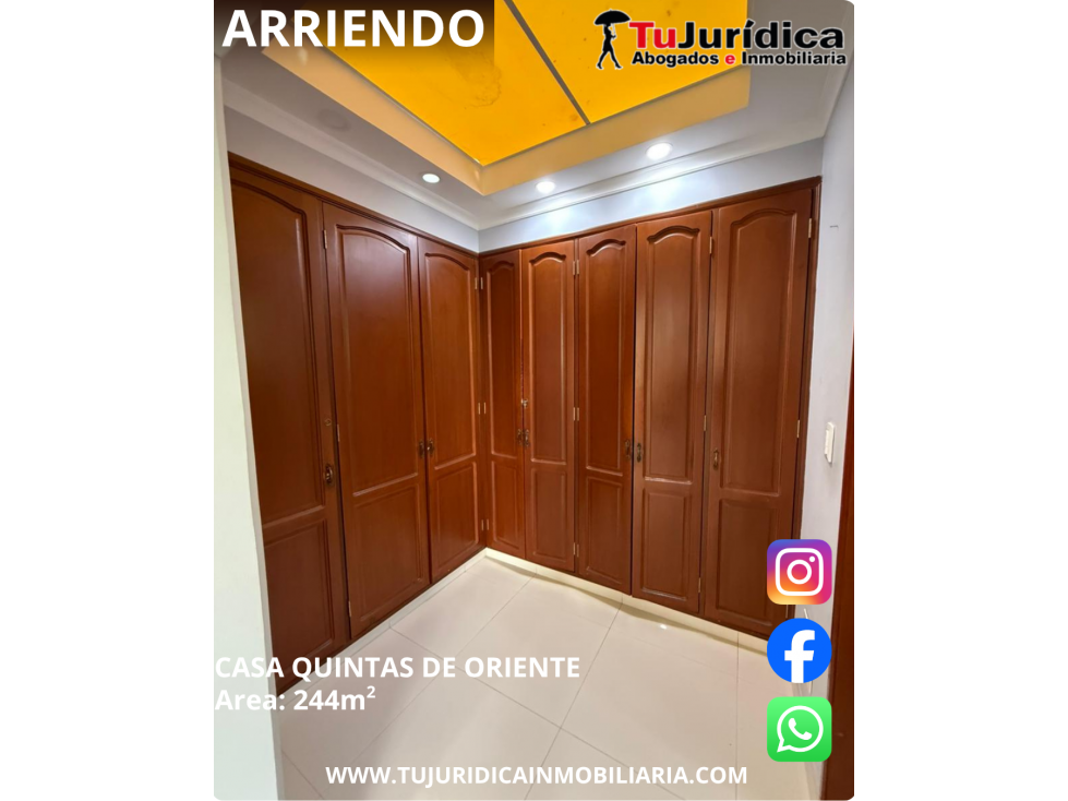 SE ARRIENDA HERMOSA CASA EN QUINTAS DE ORIENTE (NEVA-HUILA) — foto 3