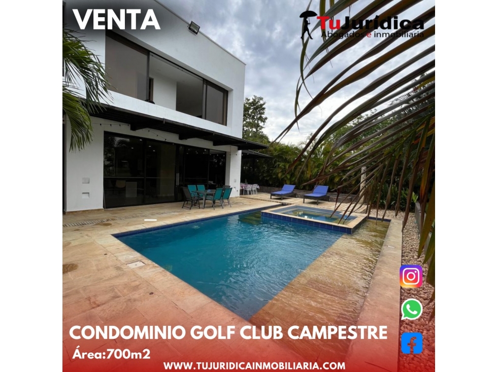 SE VENDE CASA CAMPESTRE EN RIVERA (H) COND. GOLF CLUB CAMPESTRE - 3