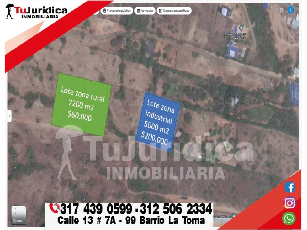 SE VENDE ESPECTACULAR LOTE PALERMO KM 2.2 - 4