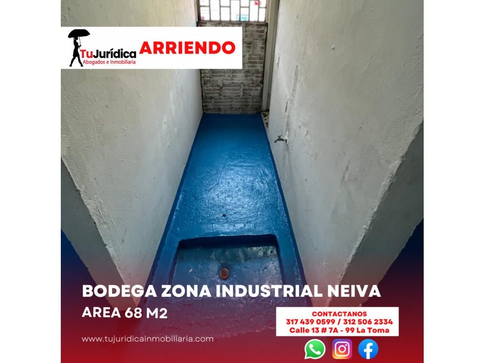 SE ARRIENDA BODEGA ZONA INDUSTRIAL NEIVA (HUI-COL) - 5