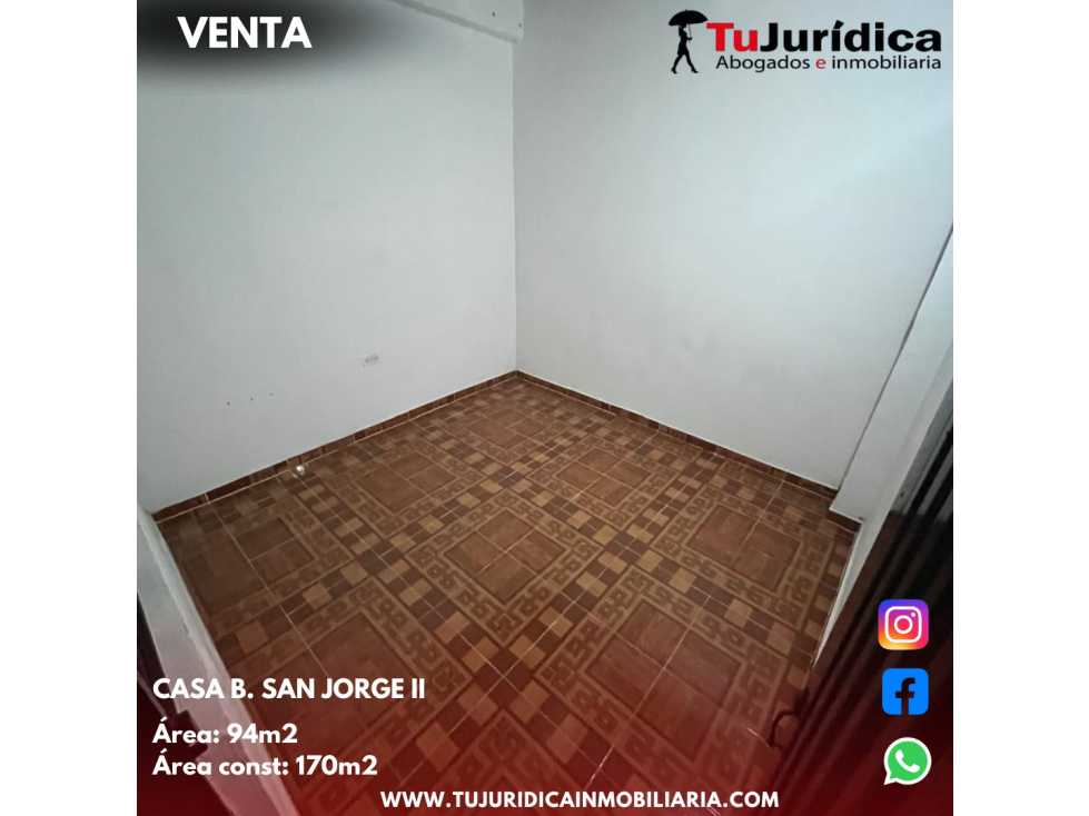 SE VENDE CASA B. SAN JORGE II - NEIVA (HUILA-COL) - 5