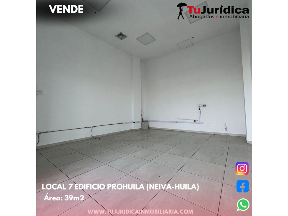 SE VENDE LOCAL # 07 EDIFICIO PROHUILA (NEIVA-HUILA) - 3
