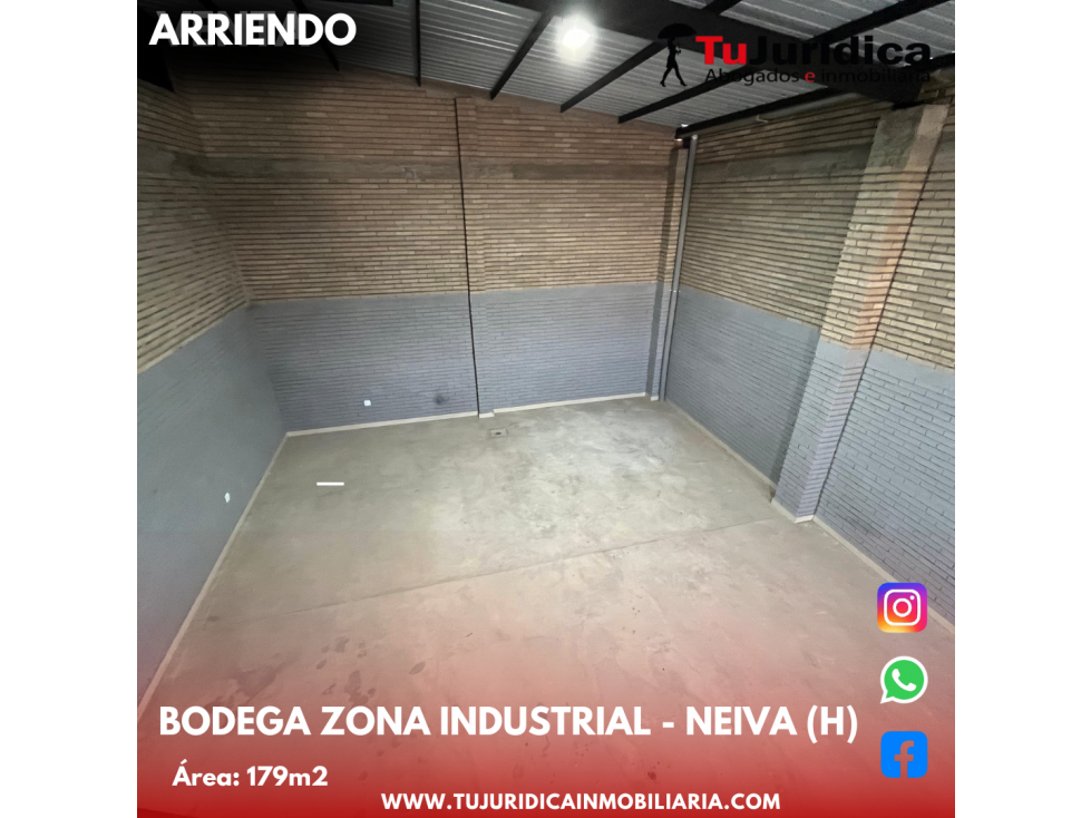 SE ARRIENDA ESPECTACULAR BODEGA ZONA INDUSTRIAL(SUR) NEIVA (HUI-COL) - 5