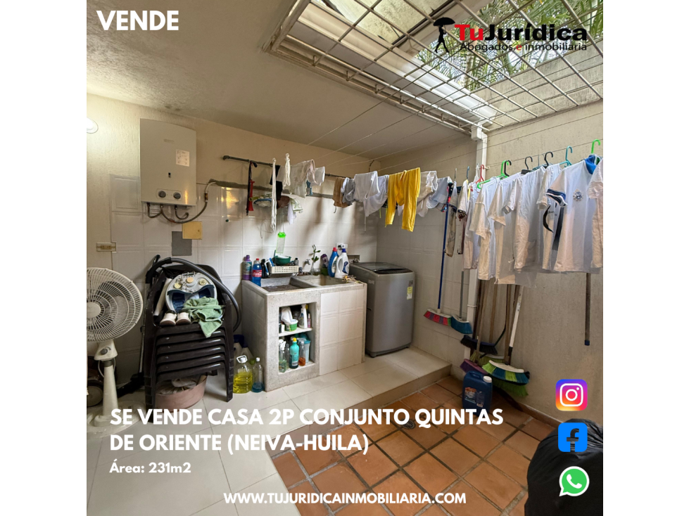 SE VENDE CASA 2P CONJ QUINTAS DE ORIENTE (NEIVA-HUILA) — foto 4