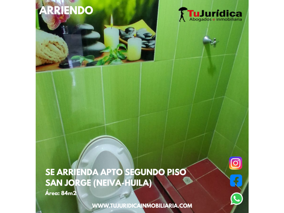 SE ARRIENDA APTO SEGUNDO PISO SAN JORGE (NEIVA - HUILA) — foto 4