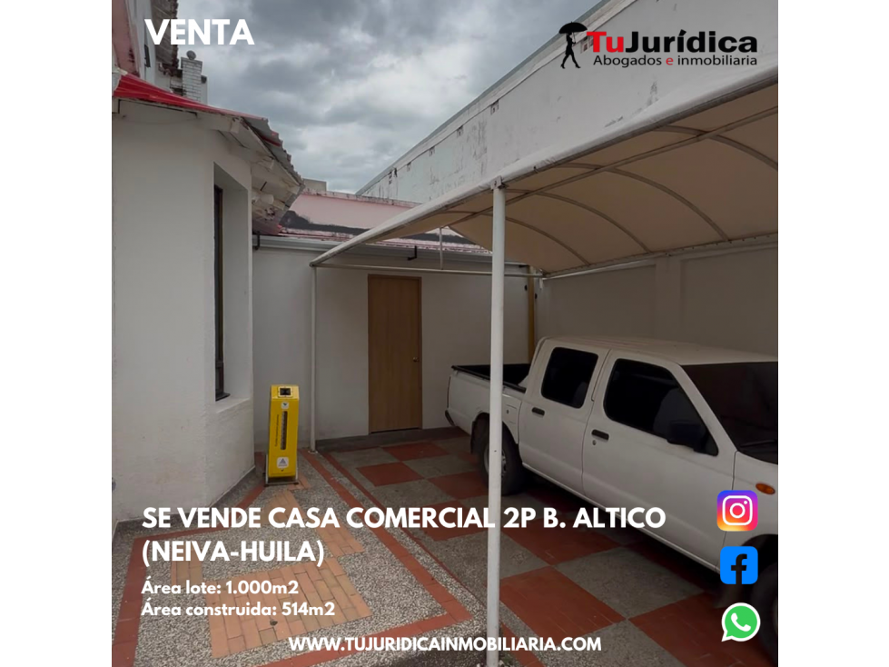 SE VENDE CASA COMERCIAL 2P B. ALTICO (NEIVA-HUILA) — foto 4