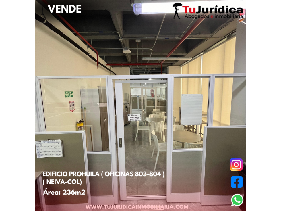 SE ARRIENDA OFICINA 804 EDIFCIO PROHUILA (NEIVA-HUILA) - 4
