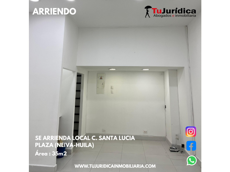 SE ARRIENDA LOCAL CC SANTA LUCIA PLAZA (NEIVA-HUILA) - 4