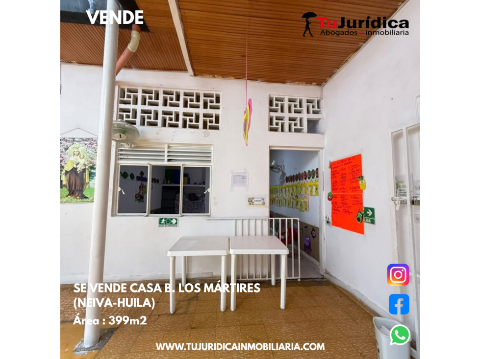 SE VENDE CASA B. MÁRTIRES (NEIVA-HUILA) — foto 4