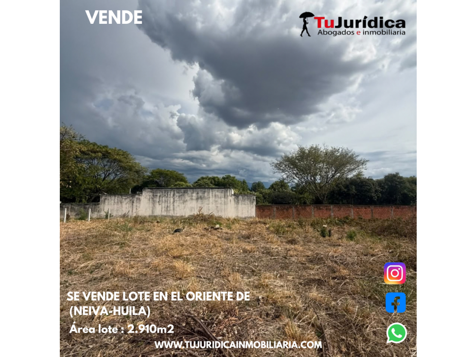 SE VENDE LOTE UBICADO EN EL ORIENTE DE NEIVA - 4