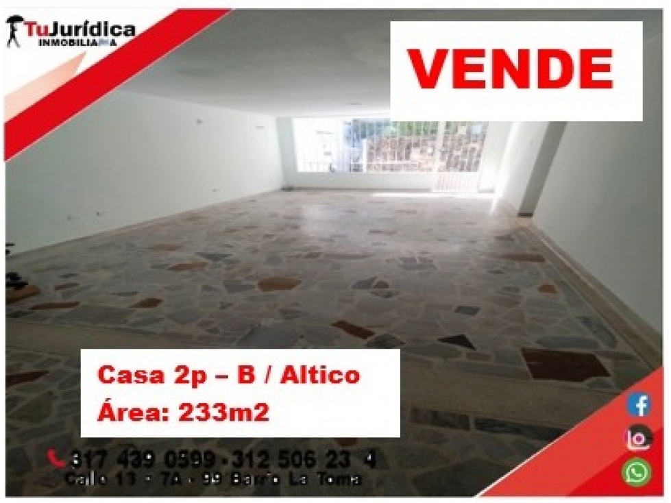 SE VENDE CASA 2P - BARRIO ALTICO NEIVA (HUILA -COL) - 5