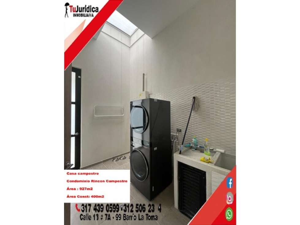 SE VENDE ESPECTACULAR CASA CAMP. - CC RINCON CAMPESTRE - RIVERA (H) - 5