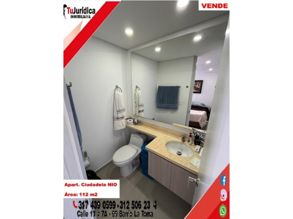 SE VENDE APARTAMENTO CIUDADELA NIO - NEIVA (HUILA-COL) - 5