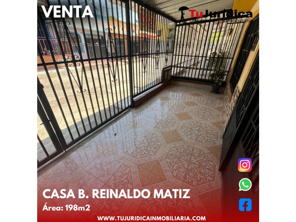 SE VENDE CASA B/ REINALDO MATIZ NEIVA (HUI-COL) - 2