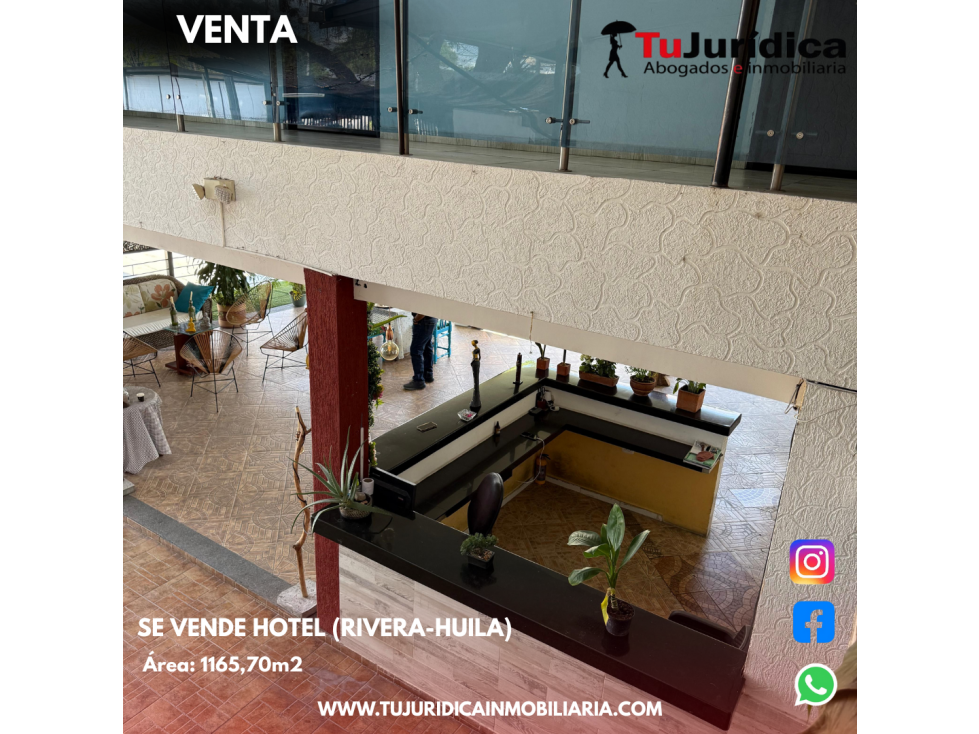 SE VENDE HOTEL (RIVERA-HUILA) - 6