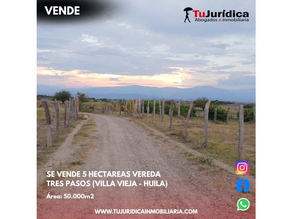 SE VENDE 5 HECTAREAS VEREDA TRES PASOS (VILLA VIEJA - HUILA) — foto 6
