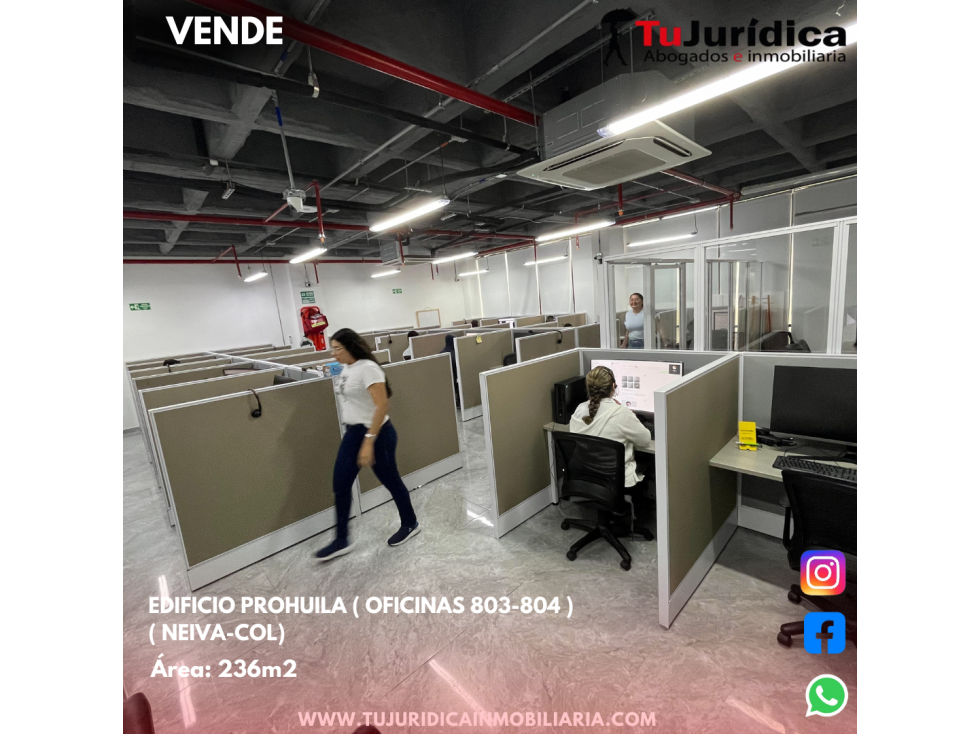 SE ARRIENDA OFICINA 804 EDIFCIO PROHUILA (NEIVA-HUILA) - 5
