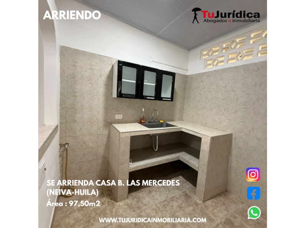 SE ARRIENDA CASA B. LAS MERCEDES (NEIVA-HUILA) — foto 5