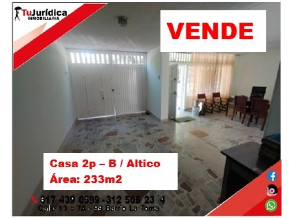 SE VENDE CASA 2P - BARRIO ALTICO NEIVA (HUILA -COL) - 6
