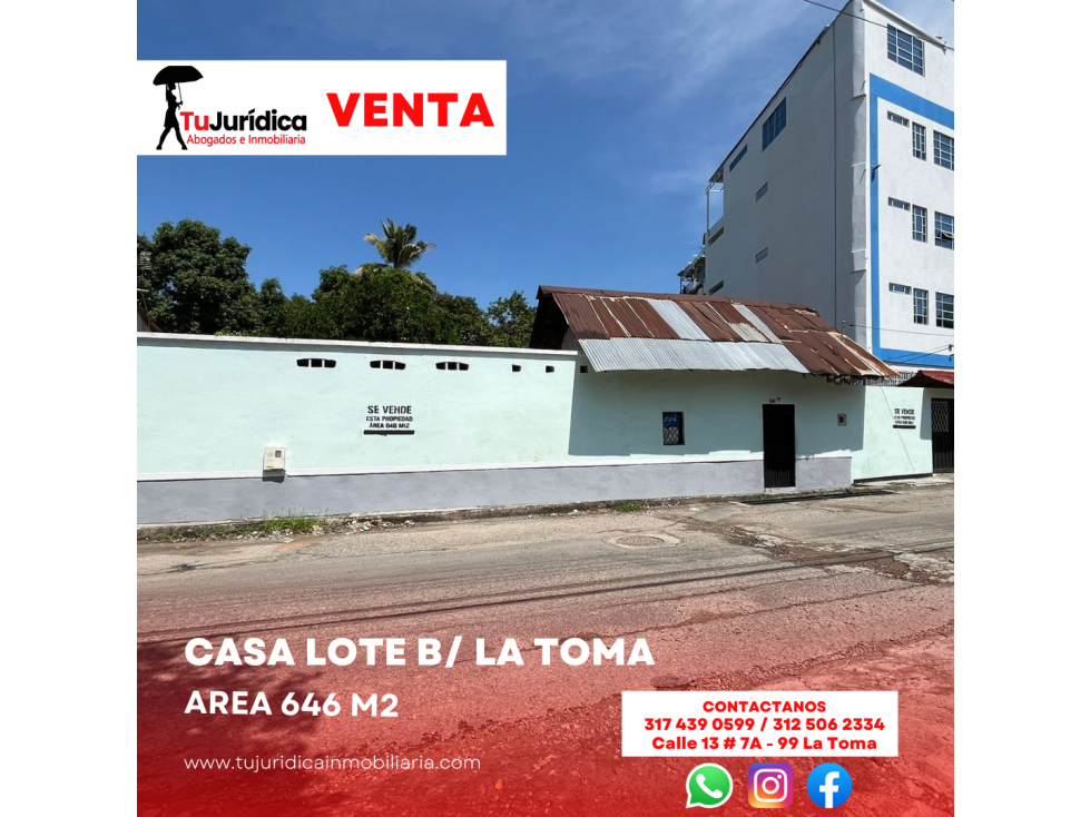 SE VENDE CASA LOTE B/ LA TOMA NEIVA (HUI-COL) — foto 6