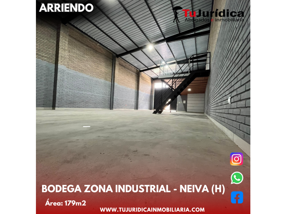 SE ARRIENDA ESPECTACULAR BODEGA ZONA INDUSTRIAL(SUR) NEIVA (HUI-COL) - 6