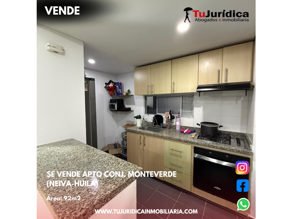 SE VENDE APARTAMENTO CONJUNTO MONTEVERDE (NEIVA-HUILA) — foto 6