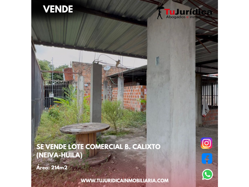 LOTE COMERCIAL B. CALIXTO (NEIVA-HUILA) — foto 6