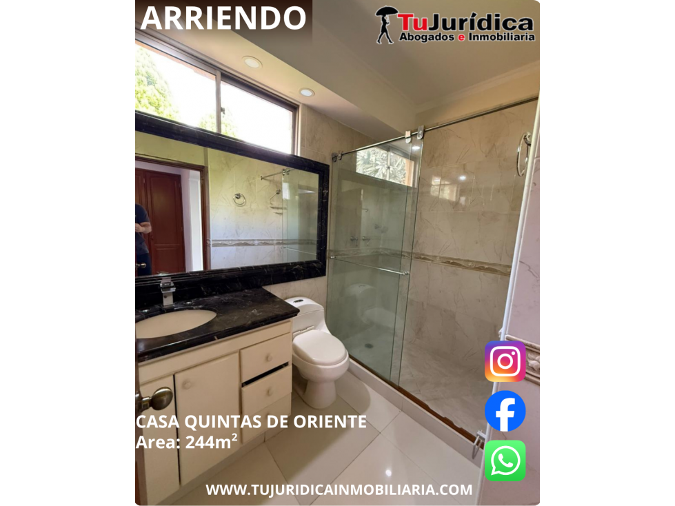SE ARRIENDA HERMOSA CASA EN QUINTAS DE ORIENTE (NEVA-HUILA) — foto 6