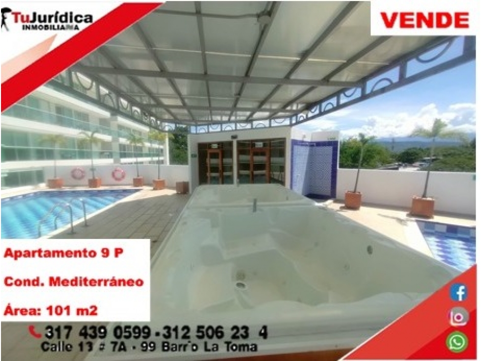 SE VENDE ESPECTACULAR APARTAMENTO - C. RES. MEDITERRANEO - NEIVA (H) - 4