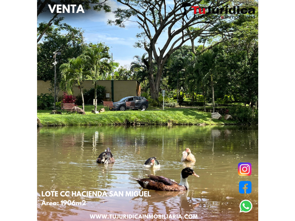 SE VENDE LOTE CAMPESTRE - RIVERA (HUILA-COL) - CC HACIENDA SAN MIGUEL - 5