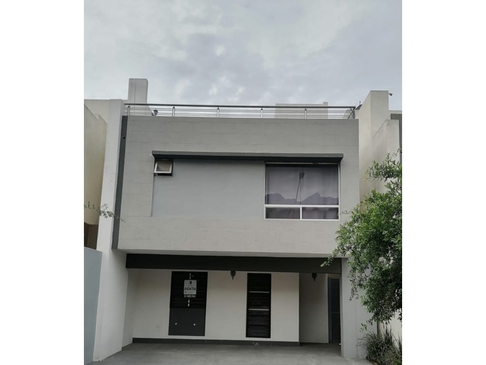 CASA SEMI-AMUEBLADA EN RENTA EN CERRADAS DE CUMBRE SECTOR MIRALTA - 1