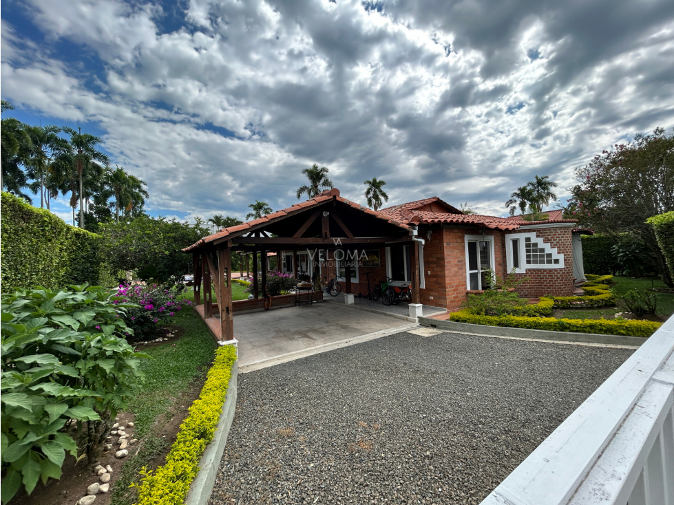 SE VENDE CASA CAMPESTRE RUSTICA EN MARACAY