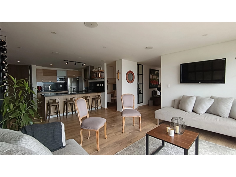 APARTAMENTO EN LA VEREDA BOJACA - CHIA PISO 7 INTERIOR — foto 3