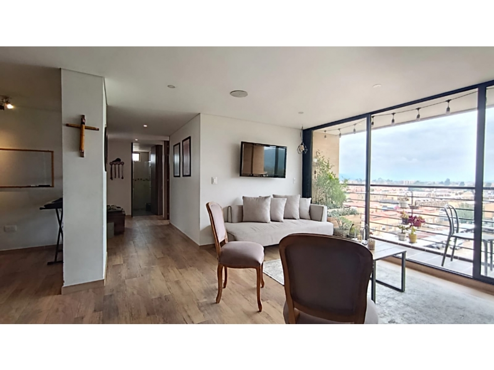 APARTAMENTO EN LA VEREDA BOJACA - CHIA PISO 7 INTERIOR — foto 4