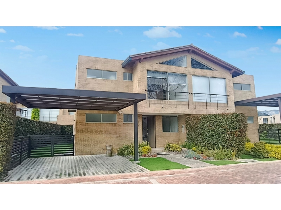 CASA EN CAJICA VEREDA CHUNTAME DE 2 PISOS