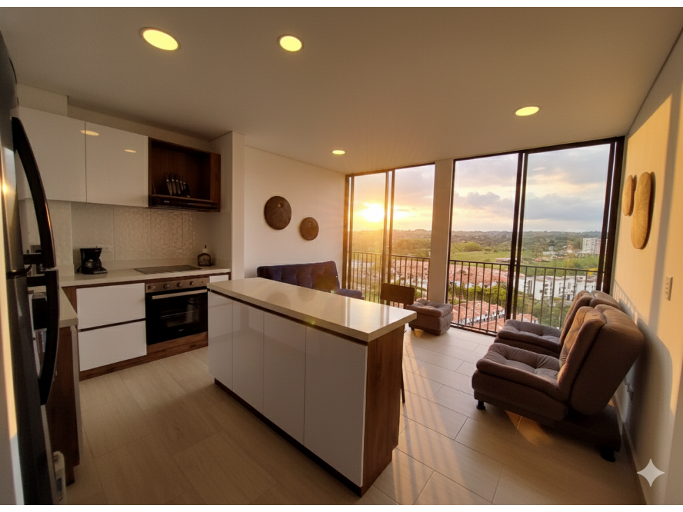 En Venta apartamento con vista Natural y ciudad Norte de Armenia